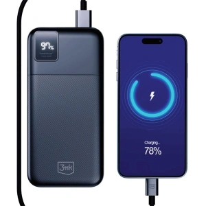 Powerbank 3MK PowerHouse 20000mAh Multi Charge, QC, PD, Pass-Through