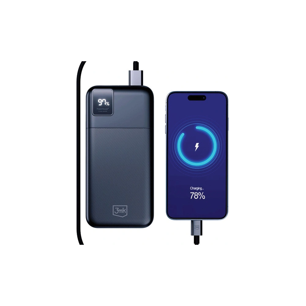 Hurtownia GSM - Powerbank 3MK PowerHouse 20000mAh Multi Charge, QC, PD, Pass-Through - 3MK5351 - {ean13} - Hurt