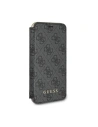 Etui Guess GUFLBKPXGF4GGR Apple iPhone X grey/szary book 4G Charms Collection