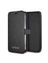 Etui Guess GUFLBKPXIGLBK Apple iPhone X/XS black/czarny book Iridescent