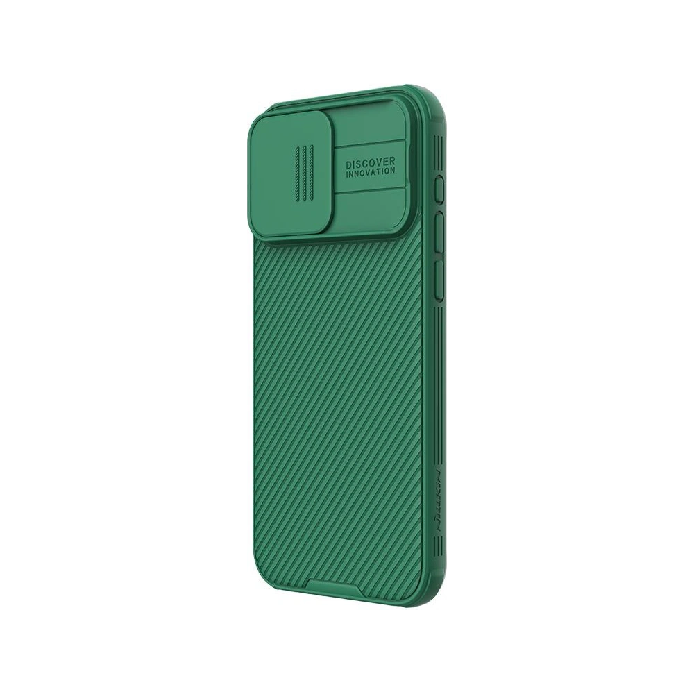 Hurtownia GSM - Etui Nillkin CamShield Pro Apple iPhone 15 Pro Max Deep Green/Zelená - NLK1240 - {ean13} - Hurt