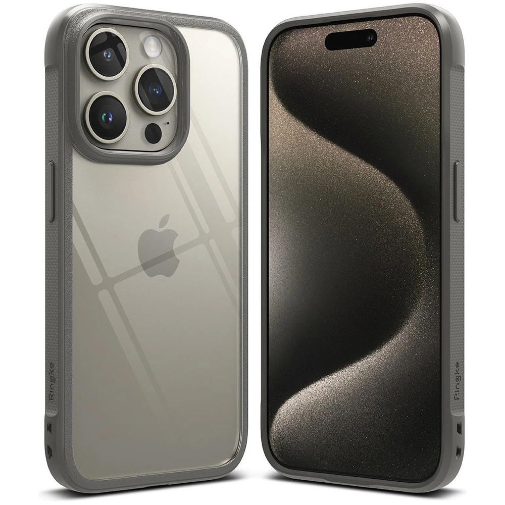 Wholesale Ringke Fusion Bold Apple iPhone 15 Pro Max Grey - RGK1892 - {ean13} - Hurt
