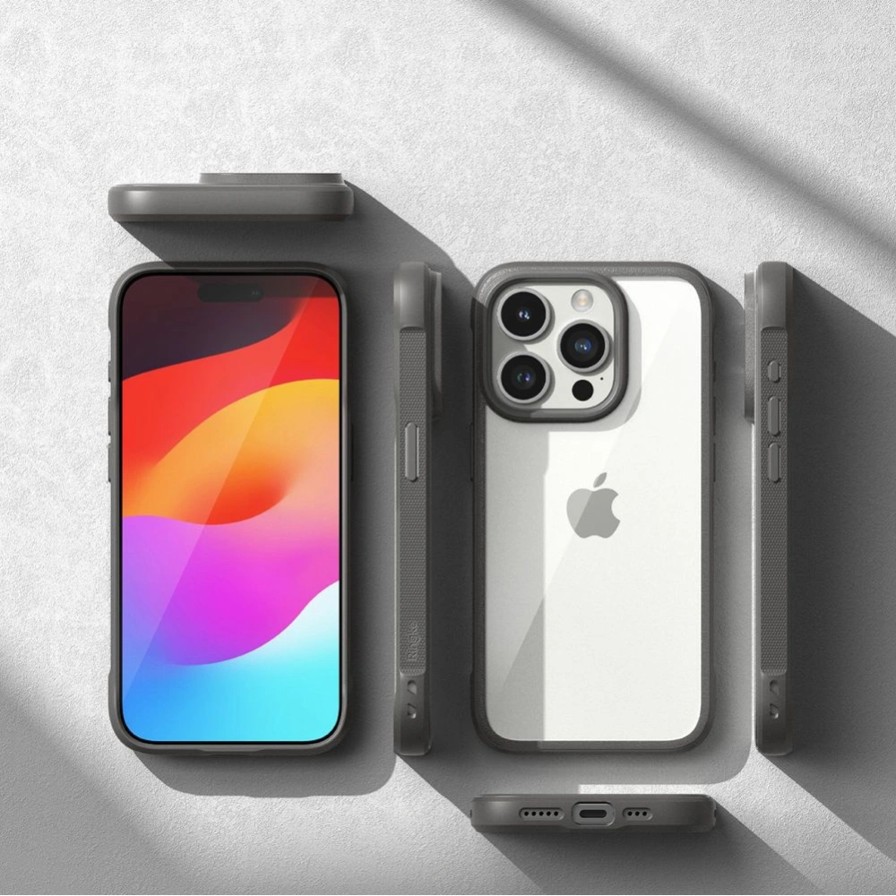 Hurtownia GSM - Etui Ringke Fusion Bold Apple iPhone 15 Pro Max Šedá - RGK1892 - {ean13} - Hurt