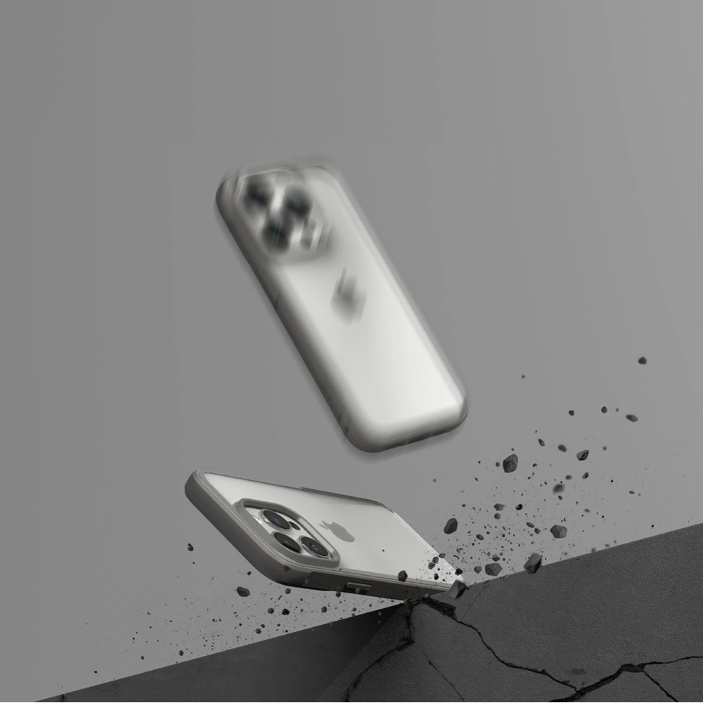 Hurtownia GSM - Etui Ringke Fusion Bold Apple iPhone 15 Pro Šedá - RGK1893 - {ean13} - Hurt
