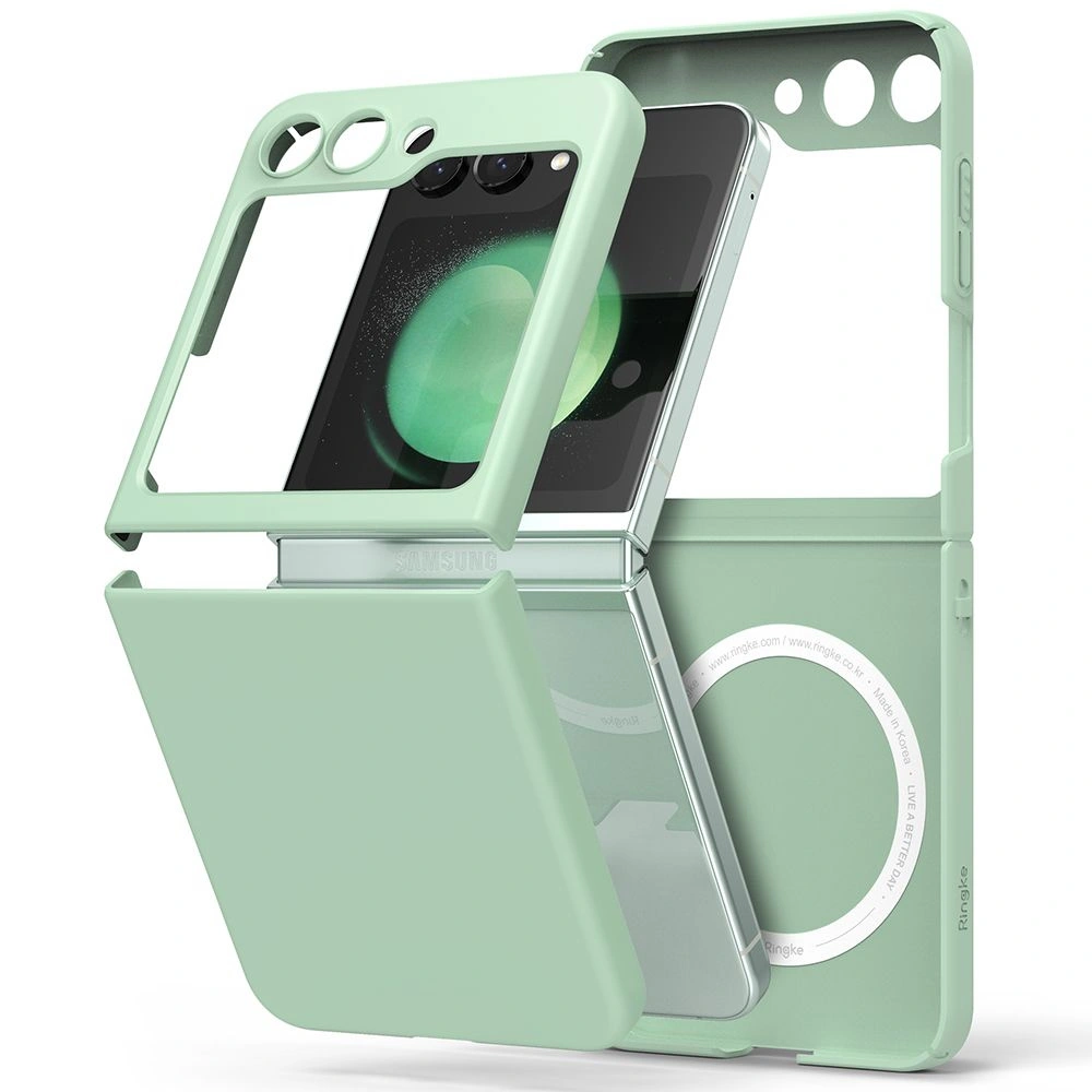 Wholesale Ringke Slim Magnetic Samsung Galaxy Z Flip5 Mint - RGK1895 - {ean13} - Hurt