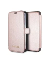 Guess GUFLBKPXIGLRG iPhone X/Xs rose gold book Iridescent