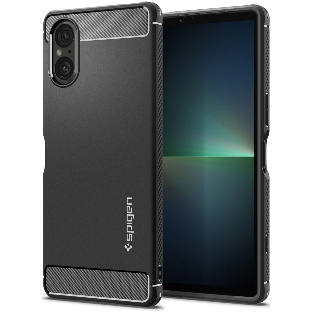 Hurtownia GSM - Etui Spigen Rugged Armor Sony Xperia 5 V Matná Černá - SPN3150 - {ean13} - Hurt