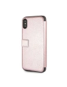 Hurtownia GSM - Etui Guess GUFLBKPXIGLRG Apple iPhone X/XS růžově zlatá/růžovo-zlatá kniha Iridescent - GUE028RS - {ean13} - Hurt