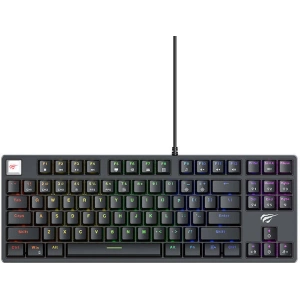 Wholesale Havit KB890L RGB mechanical gaming keyboard black - HVT233 - {ean13} - Hurt