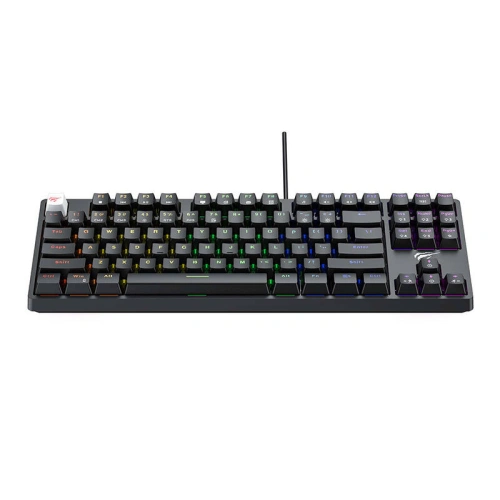 Klawiatura mechaniczna gamingowa Havit KB890L RGB czarna