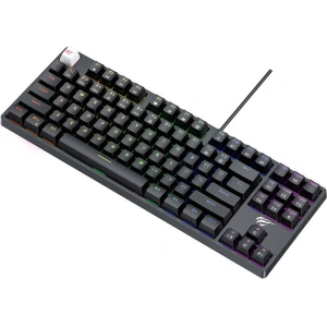 Wholesale Havit KB890L RGB mechanical gaming keyboard black - HVT233 - {ean13} - Hurt