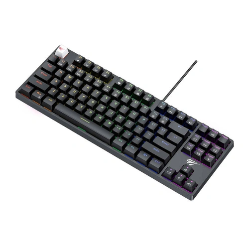 Klawiatura mechaniczna gamingowa Havit KB890L RGB czarna