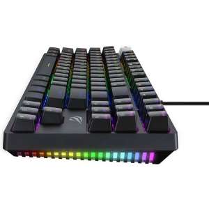 Wholesale Havit KB890L RGB mechanical gaming keyboard black - HVT233 - {ean13} - Hurt
