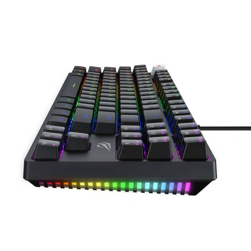 Klawiatura mechaniczna gamingowa Havit KB890L RGB czarna