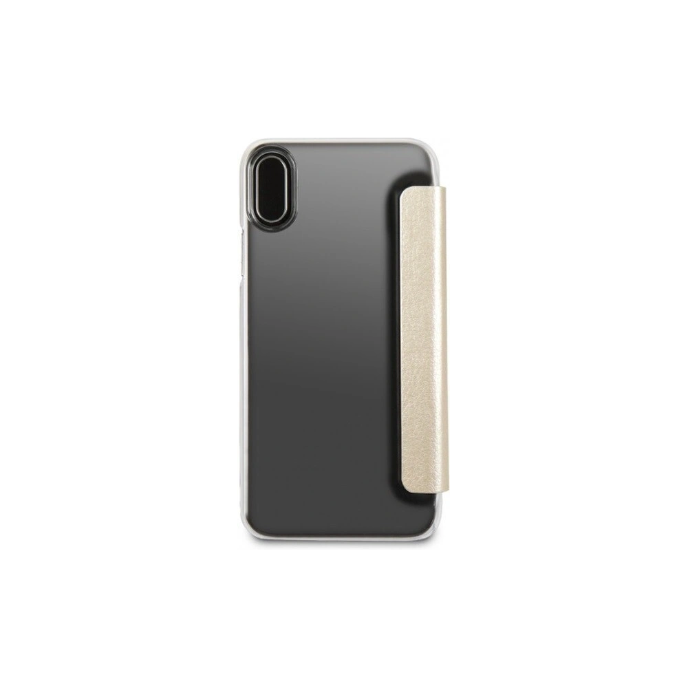 Hurtownia GSM - Etui Guess GUFLBKPXIGLTGO Apple iPhone X/XS zlaté/złoty kniha Iridescent - GUE030GLD - {ean13} - Hurt
