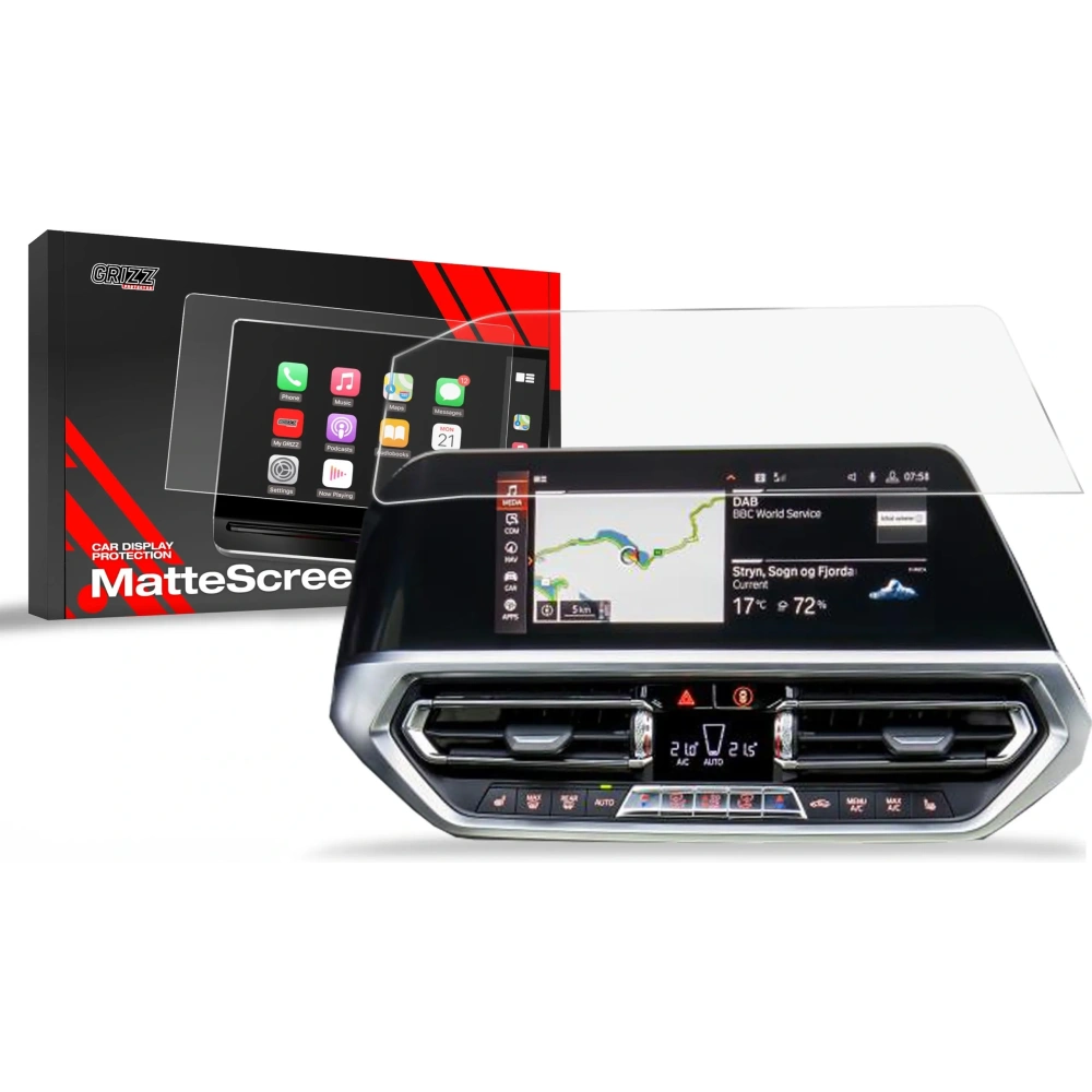 Folia matowa GrizzGlass CarDisplay Protection do BMW 4 G22 8,8" 2020-2022