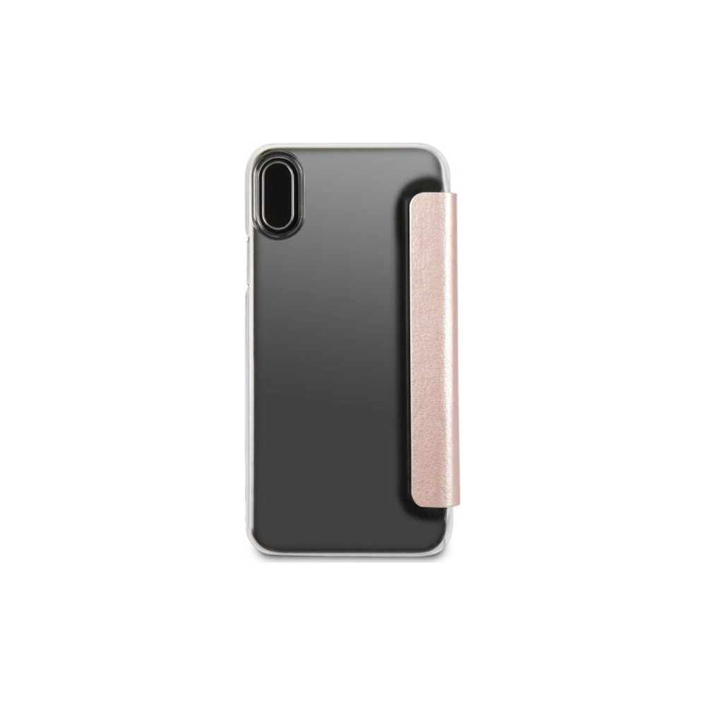 Hurtownia GSM - Etui Guess GUFLBKPXIGLTRG Apple iPhone X/XS růžově zlaté/kniha Iridescent - GUE031RS - {ean13} - Hurt