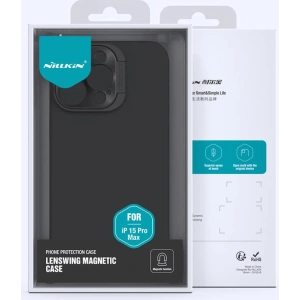 Hurtownia GSM - Etui Nillkin Lenswing Magnetic Apple iPhone 15 Pro Max Albastru/Niebieski - NLK1249 - {ean13} - Hurt