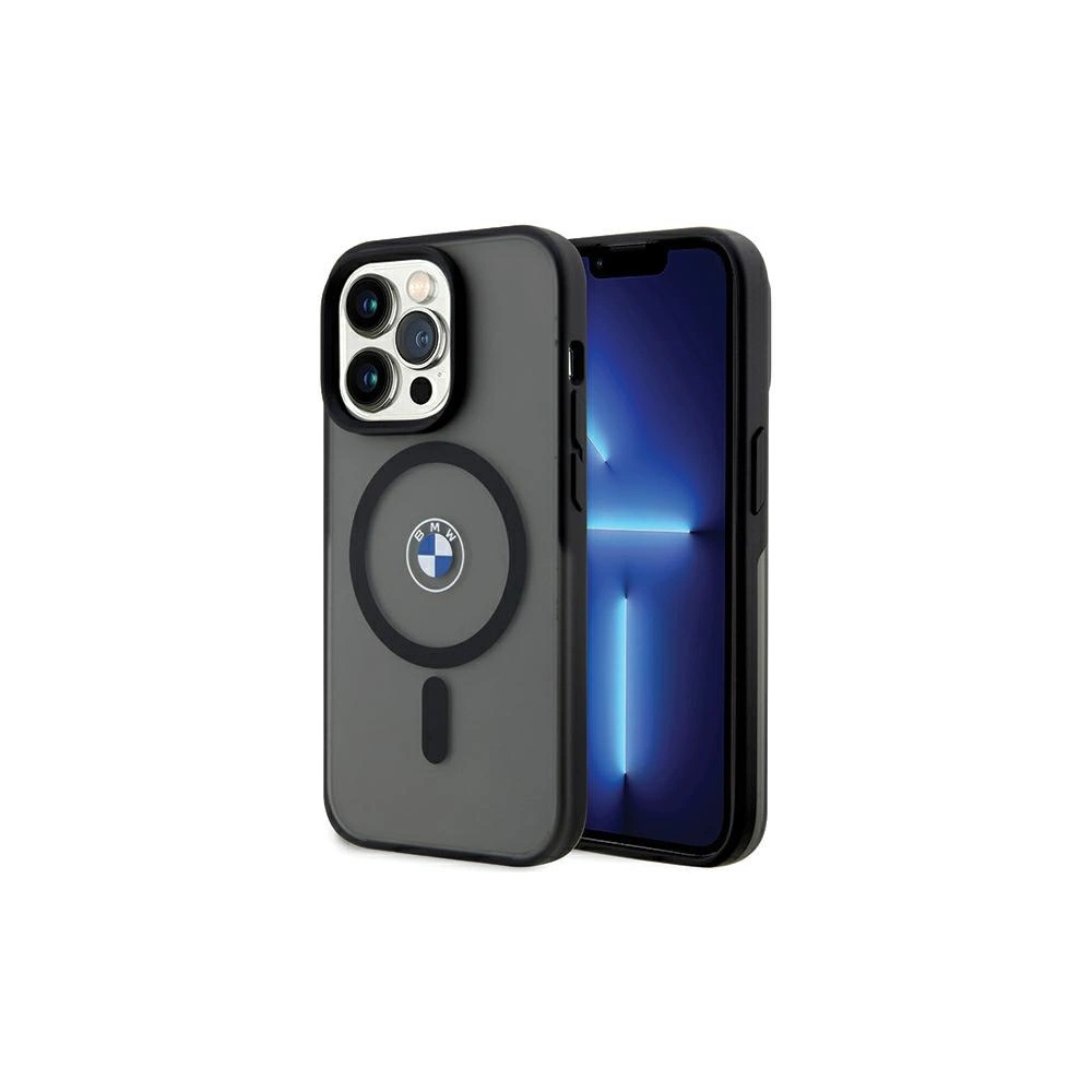 Hurtownia GSM - Etui BMW BMHMP15LDSLK Apple iPhone 15 Pro hardcase IML Signature MagSafe černý/black - BMW515 - {ean13} - Hurt