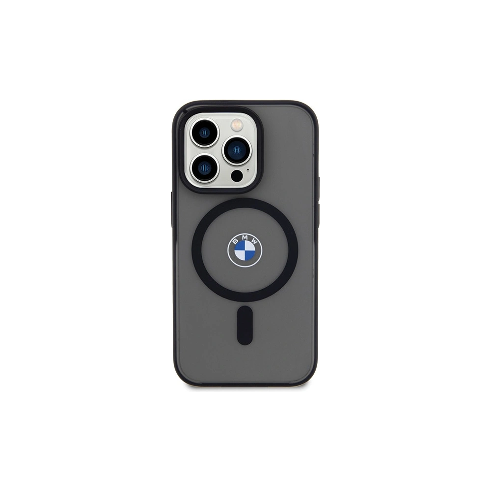 Hurtownia GSM - Etui BMW BMHMP15LDSLK Apple iPhone 15 Pro hardcase IML Signature MagSafe černý/black - BMW515 - {ean13} - Hurt