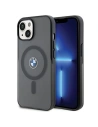 Etui BMW BMHMP15SDSLK Apple iPhone 15 hardcase IML Signature MagSafe černý/black