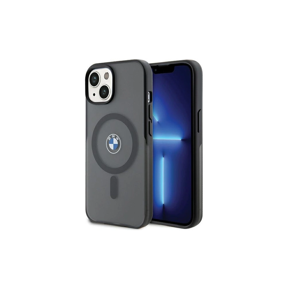 Hurtownia GSM - Etui BMW BMHMP15SDSLK Apple iPhone 15 hardcase IML Signature MagSafe černý/black - BMW516 - {ean13} - Hurt