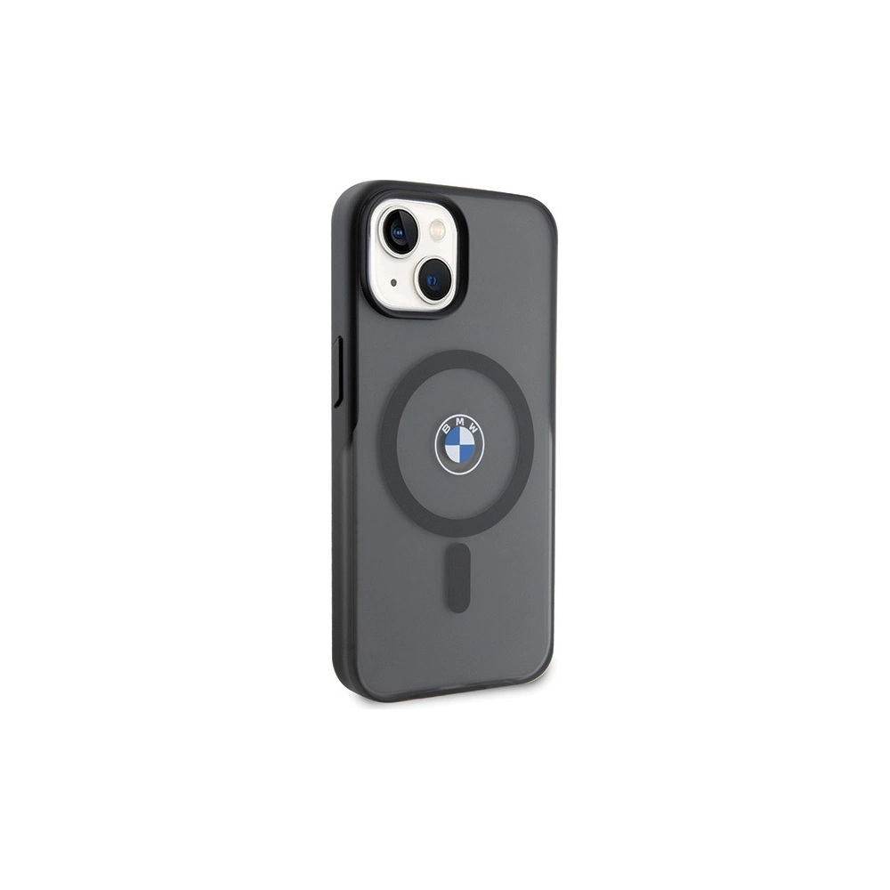 Hurtownia GSM - Etui BMW BMHMP15SDSLK Apple iPhone 15 hardcase IML Signature MagSafe negru/black - BMW516 - {ean13} - Hurt