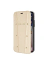 Hurtownia GSM - Etui Guess GUFLBKPXKAILGO Apple iPhone X / XS book Kaia Saffiano auriu/gold - GUE2980 - {ean13} - Hurt