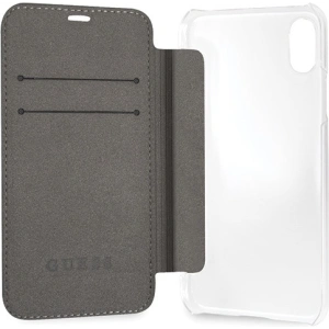 Hurtownia GSM - Etui Guess GUFLBKPXKAILGO Apple iPhone X / XS könyv Kaia Saffiano arany/zöld - GUE2980 - {ean13} - Hurt