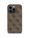 Hurtownia GSM - Etui Guess GUHCP15LG4GFBR Apple iPhone 15 Pro tvrdý kryt 4G Metal Gold Logo hnědý/brown - GUE2981 - {ean13} - Hurt