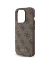 Hurtownia GSM - Etui Guess GUHCP15LG4GFBR Apple iPhone 15 Pro tvrdý kryt 4G Metal Gold Logo hnědý/brown - GUE2981 - {ean13} - Hurt