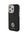 Hurtownia GSM - Etui Guess GUHCP15LM4DGPK Apple iPhone 15 Pro hardcase Silicone Logo Strass 4G negru/black - GUE2982 - {ean13} - Hurt