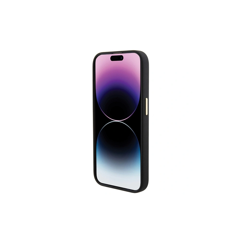 Hurtownia GSM - Etui Guess GUHCP15LM4DGPK Apple iPhone 15 Pro hardcase Silicone Logo Strass 4G negru/black - GUE2982 - {ean13} - Hurt