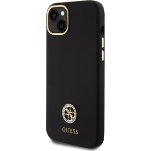 Hurtownia GSM - Etui Guess GUHCP15M4DGPK Apple iPhone 15 Plus / 14 Plus hardcase silikonové logo strass 4G černé/black - GUE2983 - {ean13} - Hurt