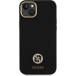 Wholesale Guess GUHCP15M4DGPK Apple iPhone 15 Plus / 14 Plus hardcase Silicone Logo Strass 4G black - GUE2983 - {ean13} - Hurt