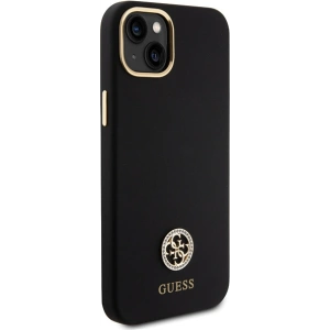 Wholesale Guess GUHCP15M4DGPK Apple iPhone 15 Plus / 14 Plus hardcase Silicone Logo Strass 4G black - GUE2983 - {ean13} - Hurt