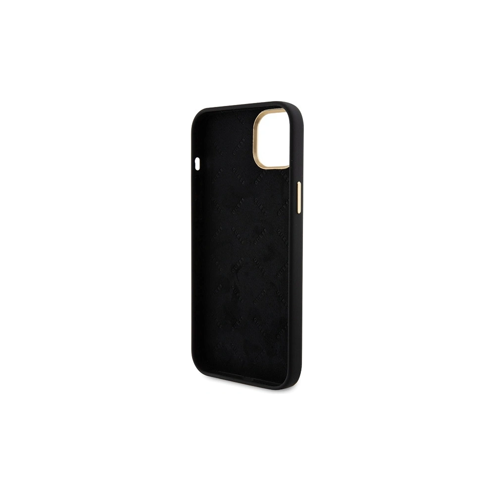 Wholesale Guess GUHCP15M4DGPK Apple iPhone 15 Plus / 14 Plus hardcase Silicone Logo Strass 4G black - GUE2983 - {ean13} - Hurt
