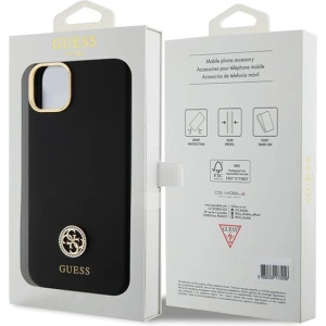 Hurtownia GSM - Etui Guess GUHCP15M4DGPK Apple iPhone 15 Plus / 14 Plus hardcase silikonové logo strass 4G černé/black - GUE2983 - {ean13} - Hurt