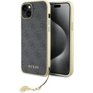 Hurtownia GSM - Etui Guess GUHCP15MGF4GGR Apple iPhone 15 Plus / 14 Plus hardcase 4G Charms Collection šedý/grey - GUE2984 - {ean13} - Hurt