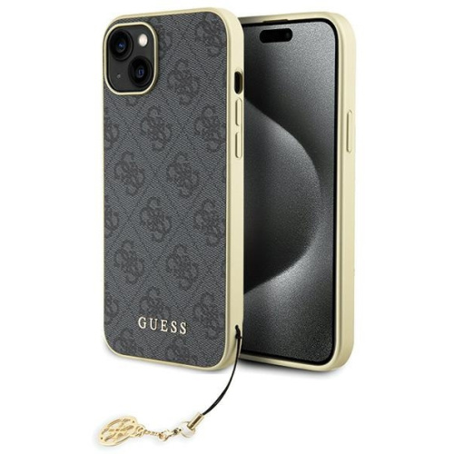Hurtownia Guess - 3666339171674 - GUE2984 - Etui Guess GUHCP15MGF4GGR Apple iPhone 15 Plus / 14 Plus hardcase 4G Charms Collection szary/grey - B2B homescreen