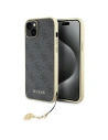 Hurtownia GSM - Etui Guess GUHCP15MGF4GGR Apple iPhone 15 Plus / 14 Plus hardcase 4G Charms Collection šedý/grey - GUE2984 - {ean13} - Hurt