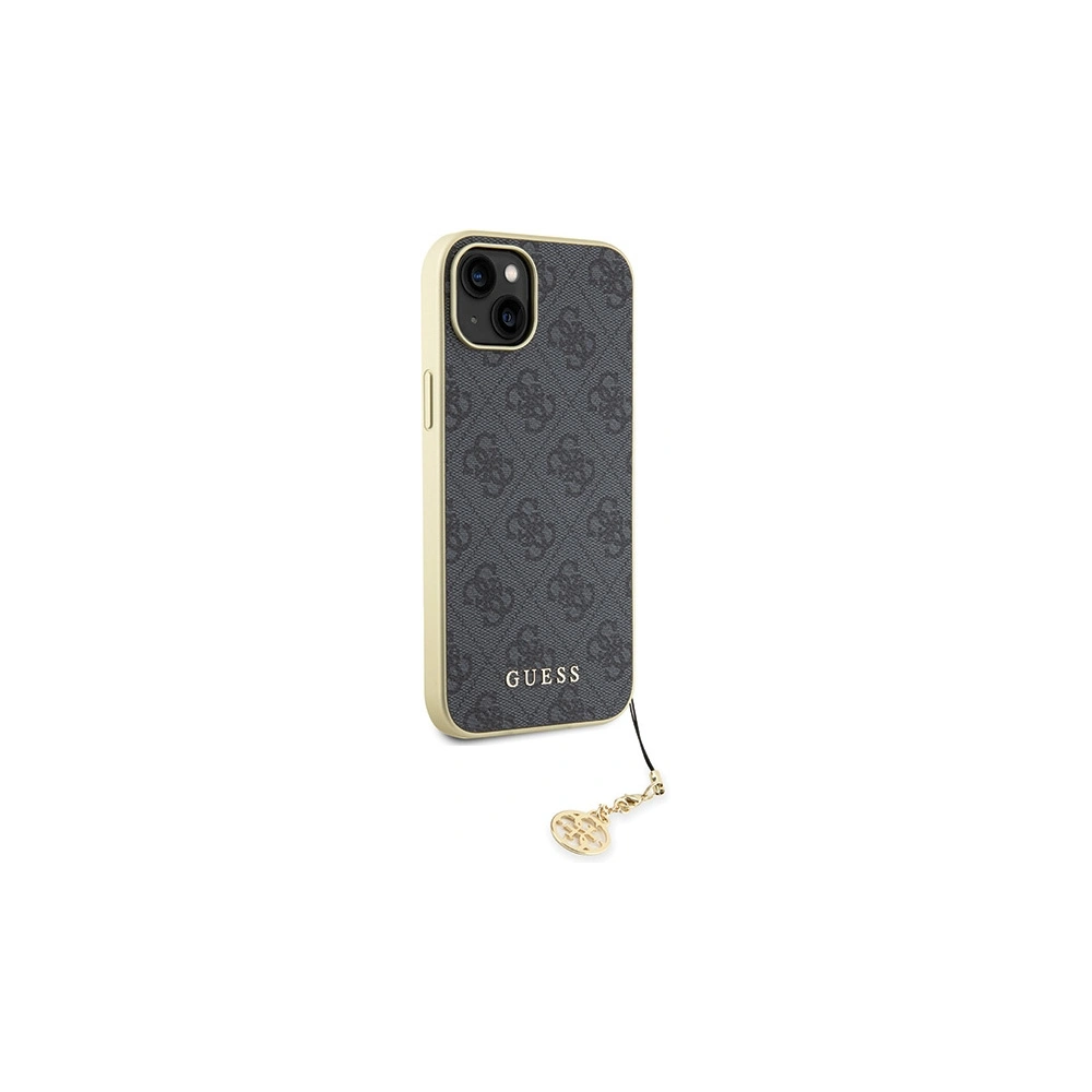 Hurtownia GSM - Etui Guess GUHCP15MGF4GGR Apple iPhone 15 Plus / 14 Plus hardcase 4G Charms Collection šedý/grey - GUE2984 - {ean13} - Hurt