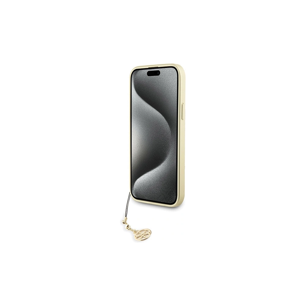 Hurtownia GSM - Etui Guess GUHCP15MGF4GGR Apple iPhone 15 Plus / 14 Plus hardcase 4G Charms Collection šedý/grey - GUE2984 - {ean13} - Hurt