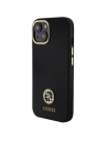Hurtownia GSM - Etui Guess GUHCP15SM4DGPK Apple iPhone 15 hardcase Silicone Logo Strass 4G černý/black - GUE2985 - {ean13} - Hurt