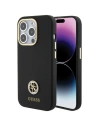 Hurtownia GSM - Case Guess GUHCP15XM4DGPK Apple iPhone 15 Pro Max Hardcase Silikon Logo Strass 4G schwarz/black - GUE2986 - {ean13} - Hurt