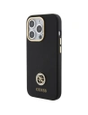 Hurtownia GSM - Etui Guess GUHCP15XM4DGPK Apple iPhone 15 Pro Max hardcase Silicone Logo Strass 4G negru/black - GUE2986 - {ean13} - Hurt