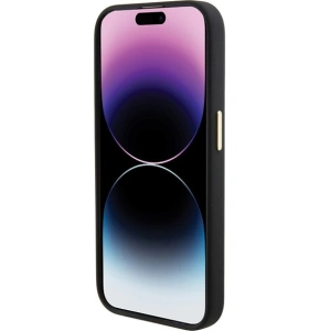Hurtownia GSM - Case Guess GUHCP15XM4DGPK Apple iPhone 15 Pro Max Hardcase Silikon Logo Strass 4G schwarz/black - GUE2986 - {ean13} - Hurt