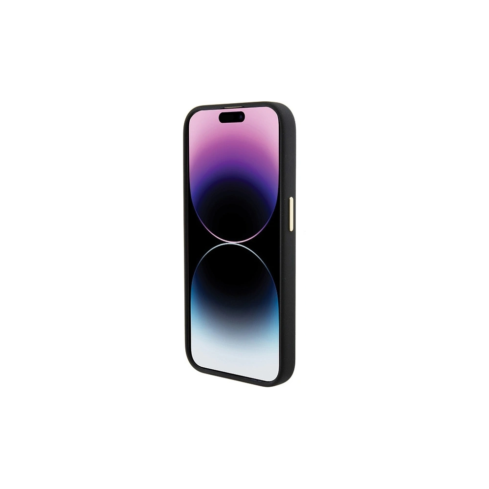 Hurtownia GSM - Case Guess GUHCP15XM4DGPK Apple iPhone 15 Pro Max Hardcase Silikon Logo Strass 4G schwarz/black - GUE2986 - {ean13} - Hurt