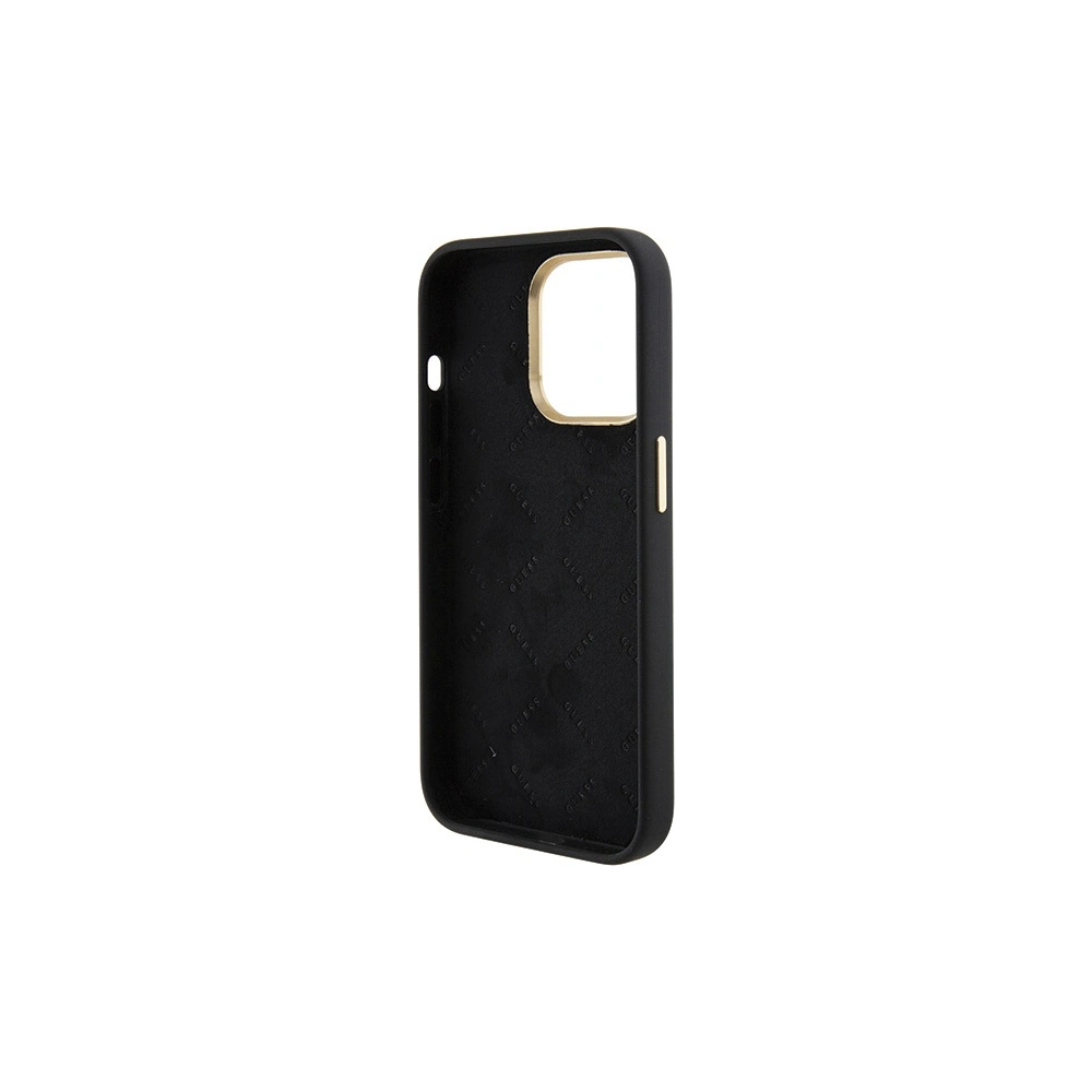 Hurtownia GSM - Case Guess GUHCP15XM4DGPK Apple iPhone 15 Pro Max Hardcase Silikon Logo Strass 4G schwarz/black - GUE2986 - {ean13} - Hurt