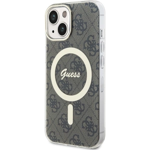 Hurtownia GSM - Etui Guess GUHMP15MH4STW Apple iPhone 15 Plus / 14 Plus hardcase IML 4G MagSafe maro/brown - GUE2989 - {ean13} - Hurt